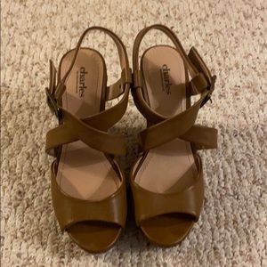 Charles David Wedge Sandals